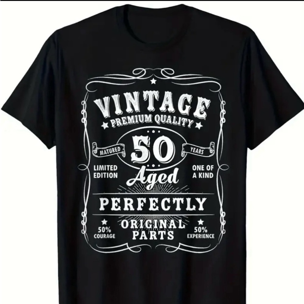 Vintage Black Graphic T-Shirt